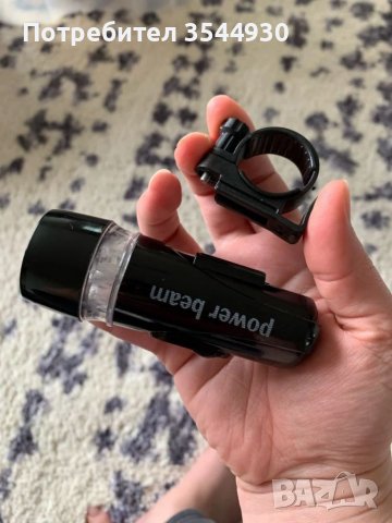 Фенерче фар+задна светлина за велосипед колело, снимка 4 - Велосипеди - 38686875