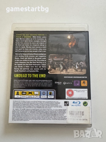 Red Dead Redemption: Undead Nightmare за Playstation 3(PS3), снимка 2 - Игри за PlayStation - 52913777
