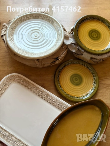 Сервиз за хранене -Троянска керамика 