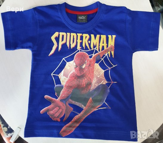 Нова детска тениска с трансферен печат Спайдърмен (Spider-Man), снимка 6 - Детски тениски и потници - 28452271