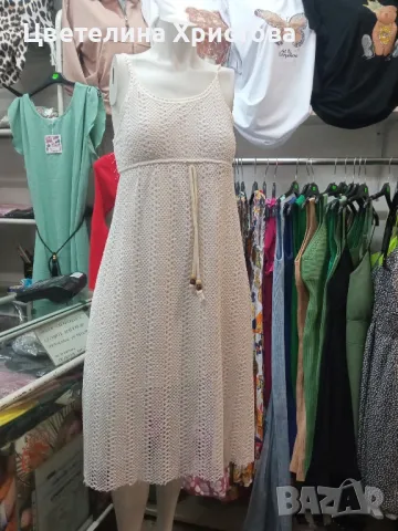 Дамска рокля-плетиво