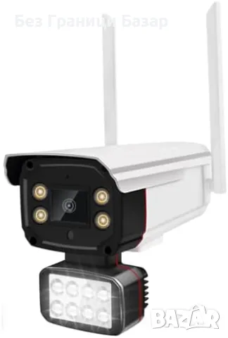 Нова Външна WiFi камера 1080P с двупосочно аудио и водоустойчив дизайн