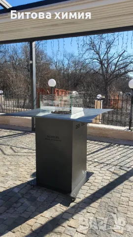 Маса с огнище, отоплител на газ за ресторанти и градини, снимка 10 - Маси - 36914347