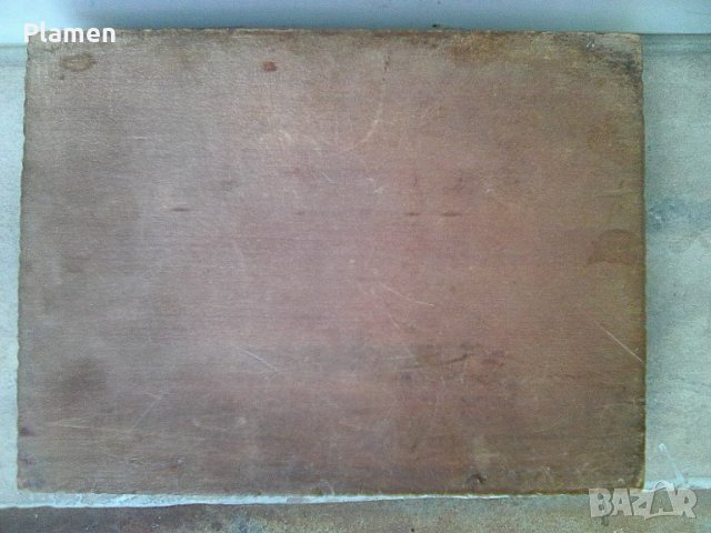 Стара полска дървена рекламна кутия железарска фабрика Ленин, снимка 2 - Други ценни предмети - 37364913