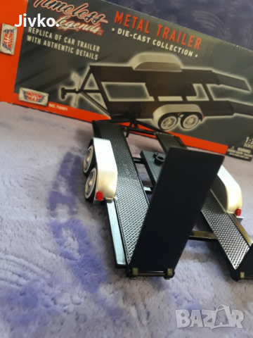 Платформа 1.24 Motor Max Platform metal trailer 1.24 , снимка 6 - Колекции - 36410434