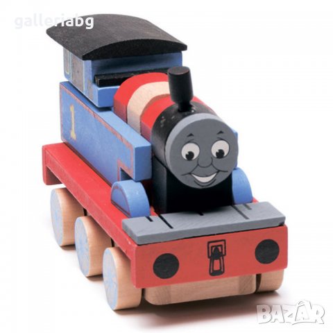 Дървена магнитна играчка на Влакчето Томас (thomas and friends)