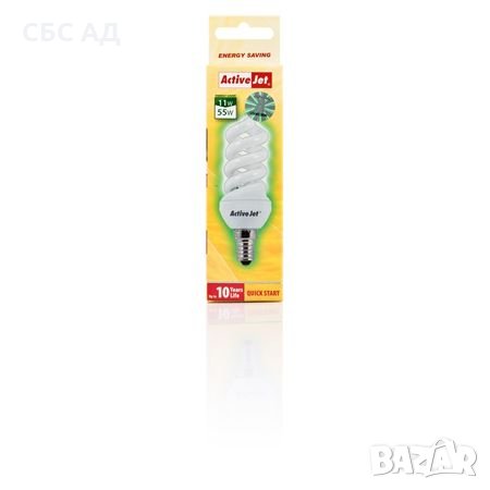 Енергоспестяваща крушка Active Jet AJE-S11SE14HL/E14, снимка 2 - Крушки - 27800243