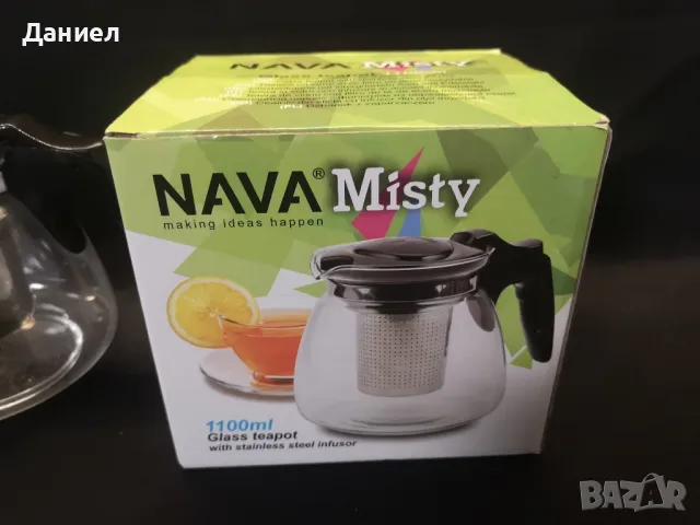 Кана за чай, снимка 3 - Сервизи - 47710459