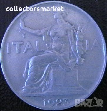 1 лира 1923, Италия