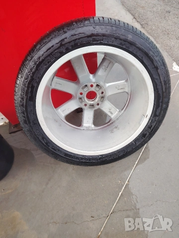 Джанта с гума 18" 5x112 за VW Phaeton,Audi, снимка 4 - Гуми и джанти - 53496019
