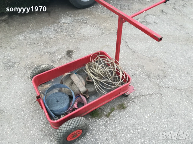 МЕТАЛНА КОЛИЧКА ЗА СЕРВИЗА БИТА ГРАДИНАТА 1609251623