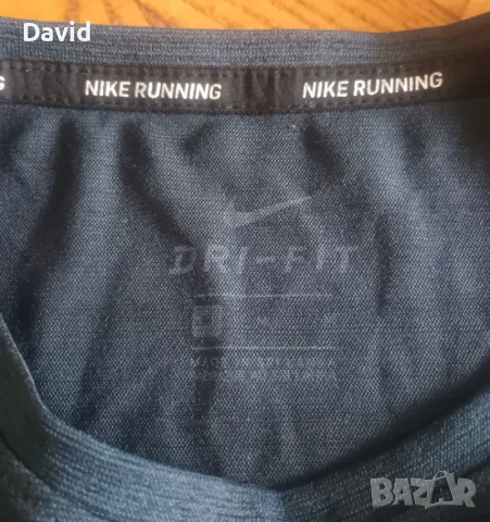 Оригинална мъжка фланелка Nike Miler Future, снимка 3 - Тениски - 49934184