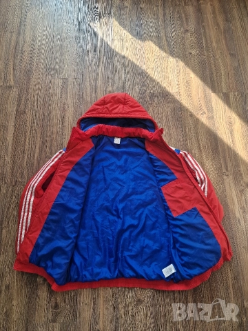 Страхотно мъжко футболно яке ADIDAS BAYERN сезон 2014 / 2015 размер XL / 2XL , снимка 9 - Якета - 52658460