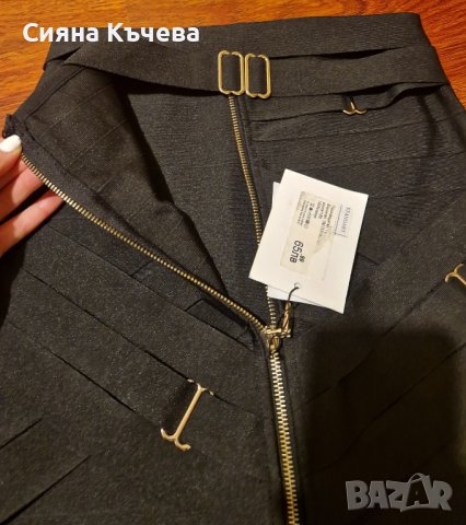 НОВО! Дамска бандажна пола с етикет!, снимка 3 - Поли - 43048712