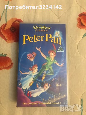 Видеокасета  '' Peter Pan '' VHS , снимка 1 - Други жанрове - 39922226