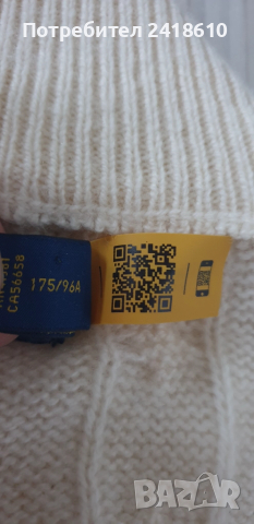 POLO Ralph Lauren Cable Wool Half Zip Jumper Mens Size M / L НОВО! ОРИГИНАЛ! Мъжкa Жилетка с 3/4 Цип, снимка 4 - Пуловери - 52352840