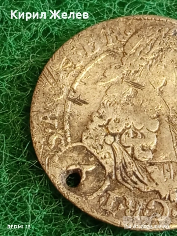 Сребърна монета 6 кройцера 1693г. Леополд първи Австрия уникат 52973, снимка 3 - Нумизматика и бонистика - 53092975