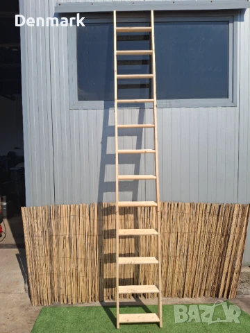 Дървена таванска стълба 