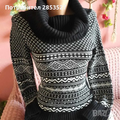Пуловер , снимка 2 - Блузи с дълъг ръкав и пуловери - 43287808