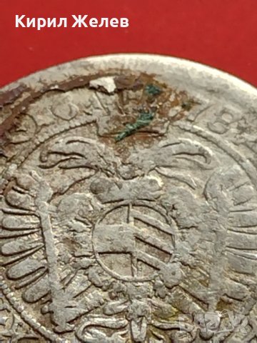 Сребърна монета 6 кройцера 1678г. Леополд първи Свещена Римска Империя 13717, снимка 9 - Нумизматика и бонистика - 42984449