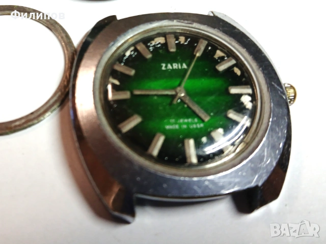 лот руски часовници заря работещи 30е всичките, снимка 2 - Мъжки - 53517497
