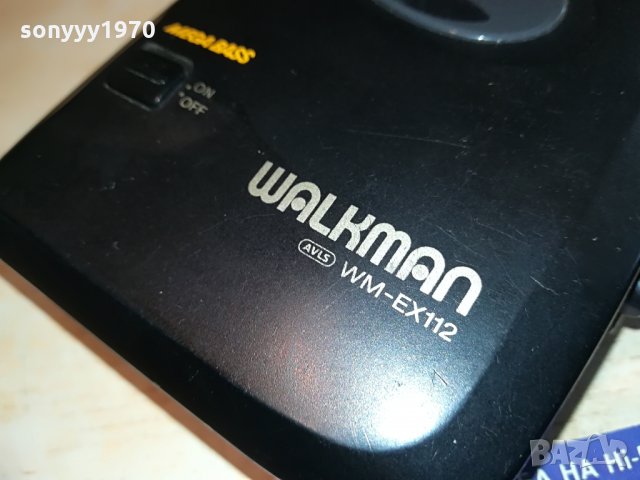 sony wm-ex112 walkman, снимка 5 - MP3 и MP4 плеъри - 28746964