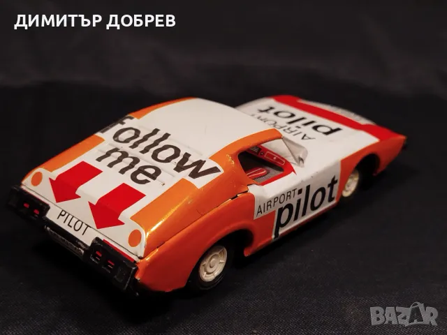 СТАРА РЕТРО СОЦ ГДР ЛАМАРИНЕНА ИГРАЧКА КОЛА EHRI DDR, снимка 4 - Колекции - 47271539