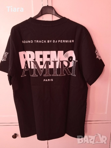 AMIRI - уникална диско тениска !, снимка 11 - Тениски - 52111540