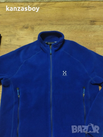 haglofs - мъжко поларено горнище КАТО НОВО М, снимка 2 - Спортни дрехи, екипи - 52354231