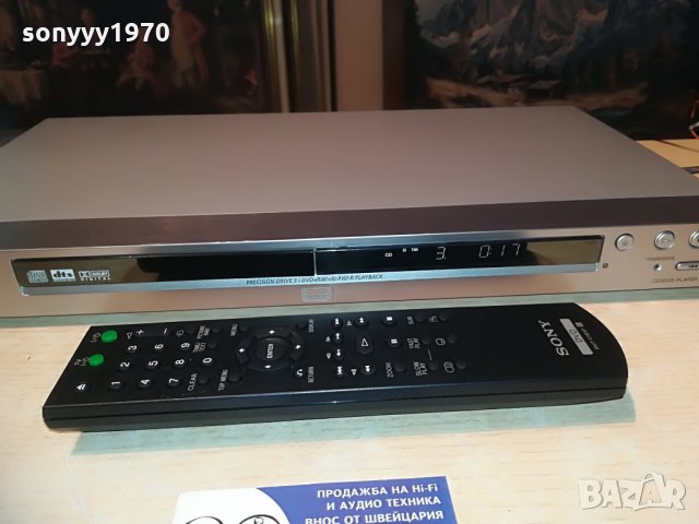 sony dvp-ns590p cd/dvd player+sony remote-внос germany, снимка 6 - Плейъри, домашно кино, прожектори - 28347434