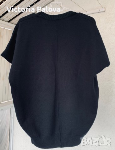 CACHAREL Франция блуза/елек вълна кашмир, снимка 6 - Елеци - 43830684