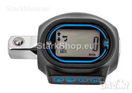 Цифров Динамометричен Адаптер 1/2” 40-200Nm ROCKFORCE с Дисплей и Памет за Съхранение, снимка 3 - Други инструменти - 50316732