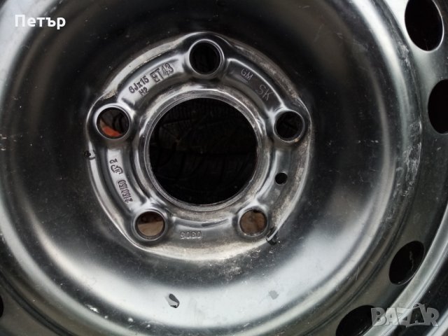 Често нова джанта с гума за Опел 5х110, снимка 2 - Гуми и джанти - 28348877