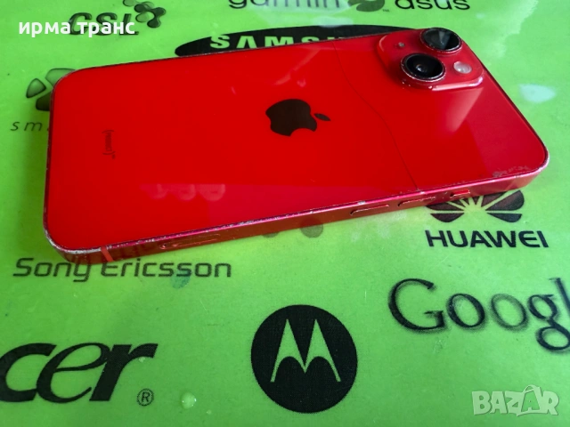 iPhone 14 128gb Red фабрично отключен, снимка 6 - Apple iPhone - 53041181