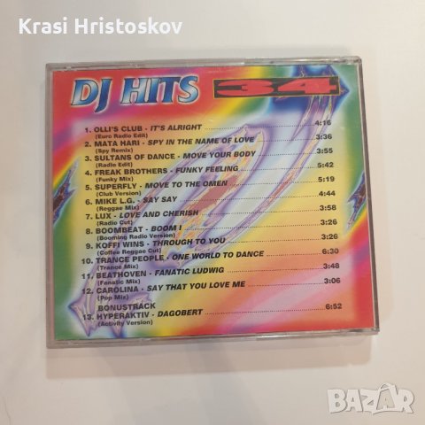 DJ Hits Vol. 34 cd, снимка 1 - CD дискове - 43660340