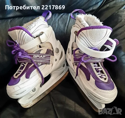 Детски кънки за лед GRAF (R)  N27÷30, снимка 1