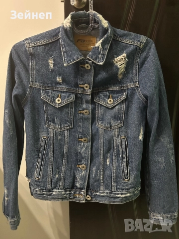 Дамско дънково яке 