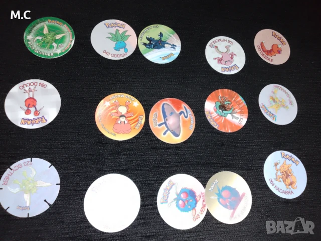 Покемон tazos, снимка 3 - Колекции - 50747909