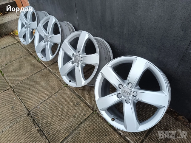 ОРИГИНАЛНИ алуминиеви джанти 18 ' цола 5х112 Ауди / AUDI 5x112 66,6, снимка 5 - Гуми и джанти - 52344530