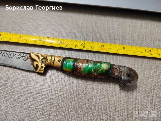 Стар български нож, снимка 3 - Ножове - 43541131