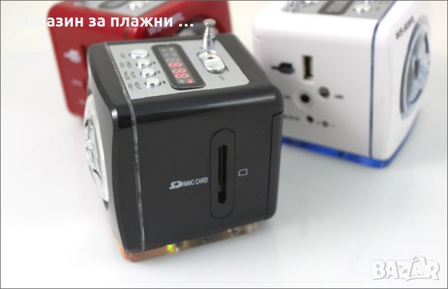 MP3 тонколонка с радио WS-908RL, снимка 6 - Bluetooth тонколони - 28508835