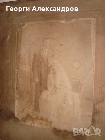 1918г. СТАРА СВАТБЕНА СНИМКА от ЦАРСТВО БЪЛГАРИЯ, снимка 9 - Колекции - 35129876