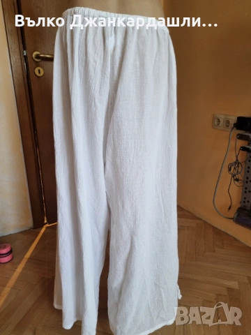 Летен широк панталон Cos с дълбоки цепки, размер М/L, снимка 4 - Панталони - 53094303