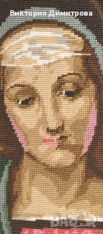 Гоблен - икона , снимка 2 - Гоблени - 51436045