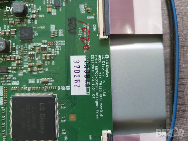 LG 49UF695V на части - EAX66085704 1.1 EBT63415607 / EAX65613901 1.6 / 14 TM120 UHD / 6870C-0502C, снимка 3 - Части и Платки - 43880896