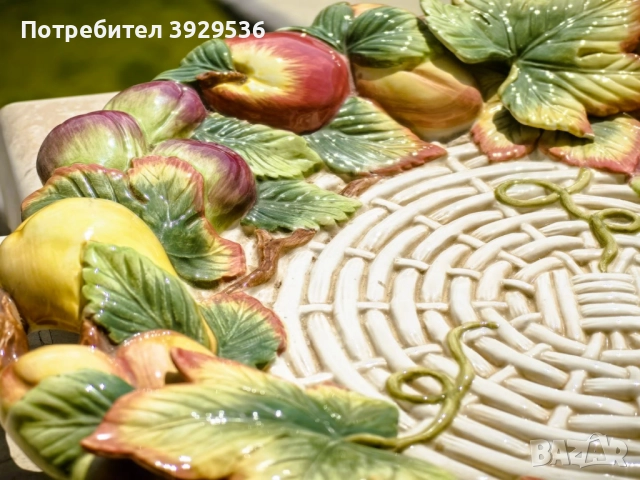 Великолепно плато от колекцията "Country Gourmet" на Fitz and Floyd, снимка 11 - Декорация за дома - 52091702