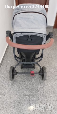 CANGAROO Комбинирана количка 3в1 ELLADA СИВ, снимка 2 - Детски колички - 40841419