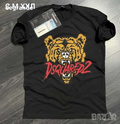 Мъжки Тениски CK Prada Armani Gucci DsQuared2 Balenciaga , снимка 9 - Тениски - 53024218