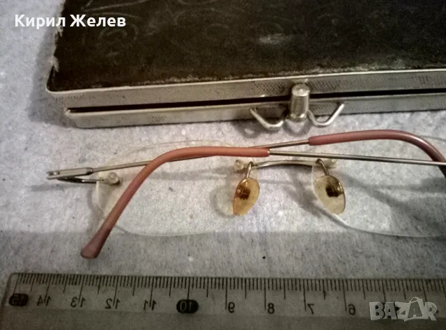 СТИЛНИ ЕЛЕГАНТНИ ДИОПТРИЧНИ ОЧИЛА с КЪРПИЧКА и ОРНАМЕНТИРАН СТАР ВИНТИДЖ КАЛЪФ 47731, снимка 10 - Слънчеви и диоптрични очила - 47465640