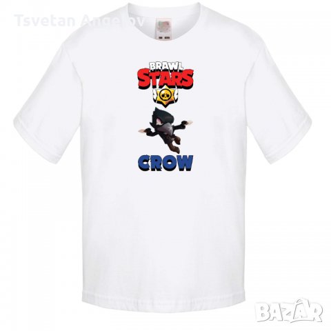 Разпродажба! Детска тениска Crow 2 Brawl Stars, снимка 1 - Детски тениски и потници - 32270127